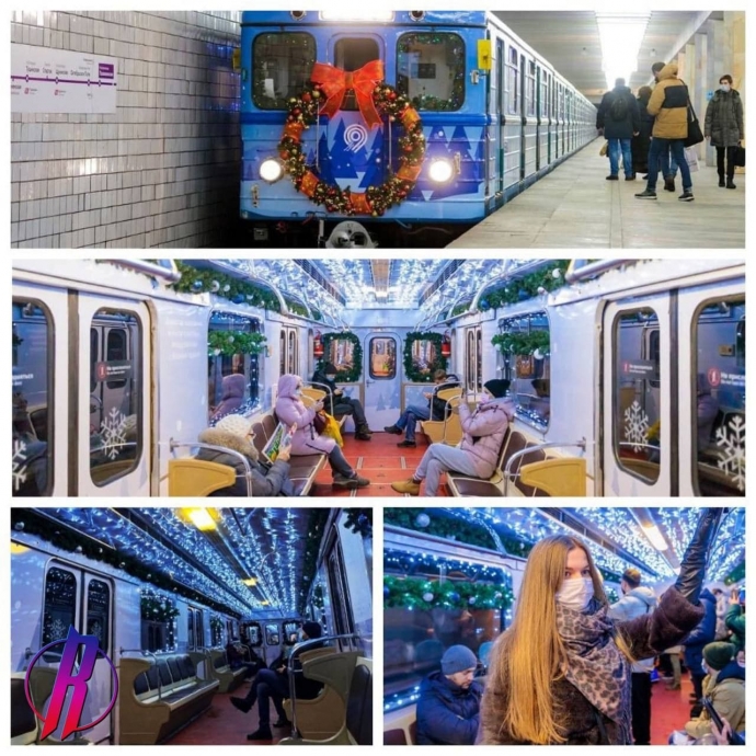 красоту, которую сделали в московском метро: теперь столица нарядно украшена к Новому году