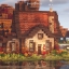 Осенний коттедж, игра Майнкрафт Minecraft