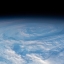 Облачность над Тихим океаном. Снимок с борта МКС.