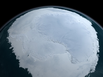 Антарктида из космоса