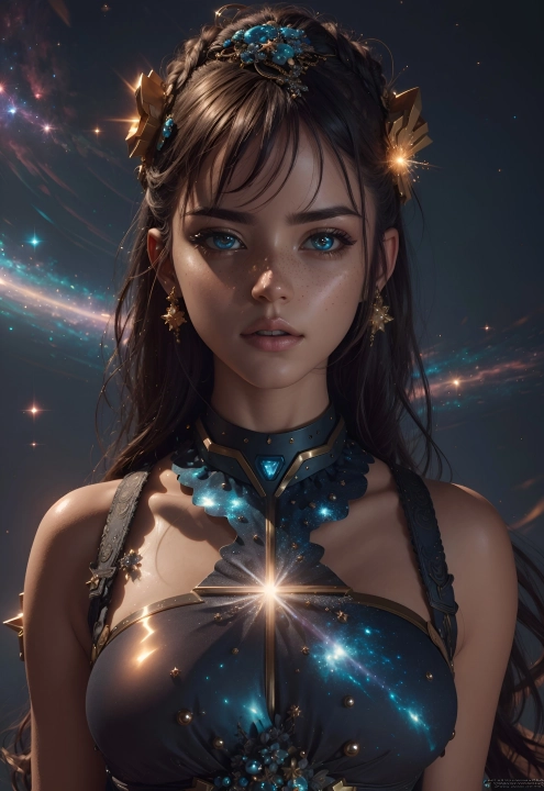 The most beautiful space girls from Leonardo Ai 3