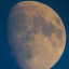 Фото Луны любительским красноватая