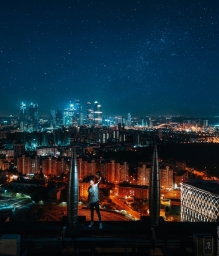 XIAOMI Mi 10Т PRO  — MOSCOW | SPB. Москва- Сити, ночью