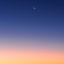 Краски заката, Луна, Венера и Марс над Серро-Параналь, Чили.