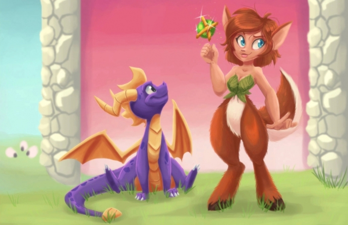 by CazadorR #spyro #spyro_club #spyro_art