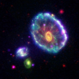 Колесо Телеги — линзовидная и кольцеобразная галактика