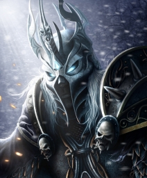 Король Лич, арт по вселенной варкрафт, Warcraft art