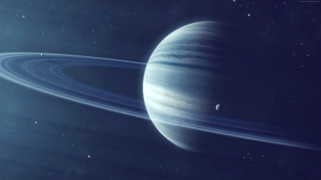 Рисунок обои Сатурн, красота