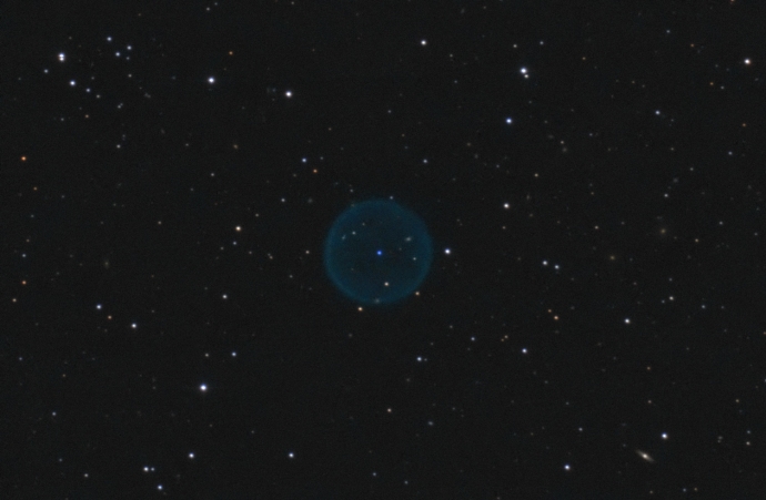 Abell 39 планетарная туманность в созвездии Геркулес