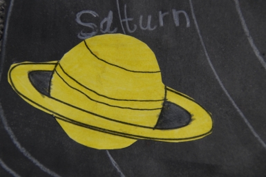 Кривой рисунок Сатурна, артик