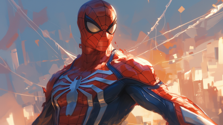 Человек-паук, супер арт