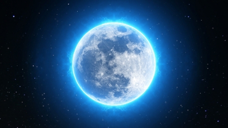 ЛунА Арт фото/рисунок, светящиеся луна