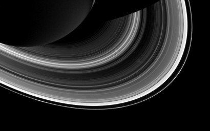 Красивый Сатурн с его красивыми кольцами