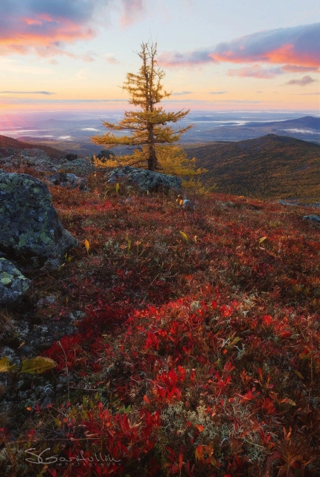 Северный Урал, природа, осень