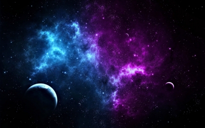 HD обои: Красивый космос, звезды, планеты, космос