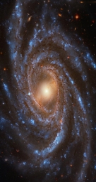 Спиральная галактика NGC 2336