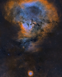 Туманность NGC 7822