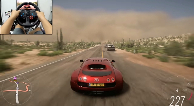 1000-сильный Bugatti Veyron | Forza Horizon 5 | Игровой процесс Logitech g29