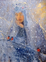 Снежная королева. Рисунок. Зима.