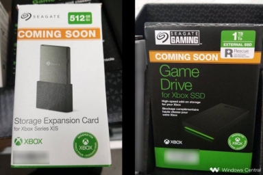 Новые карты памяти Seagate на 512 ГБ и 1 ТБ для XBOX Series X|S, их еще нет в продаже