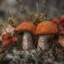 Красивые грибочки, фото арт, в лесу ростят