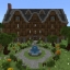 Отель, арт в игре Майнкрафт Minecraft