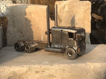 Поделка из металла, грузовик, фото 3