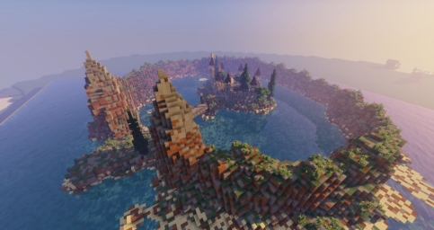 Изолированный остров, Майнкрафт, Minecraft