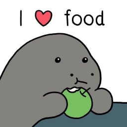 Я люблю еду. I love food. Мемы