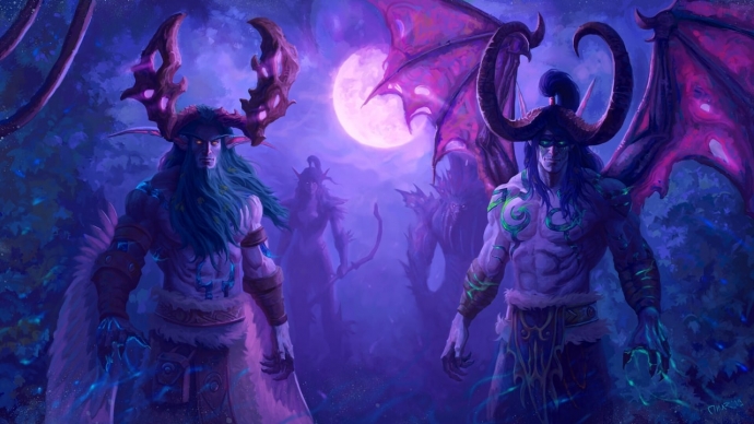 Ночные эльфы, Warcraft Art Game