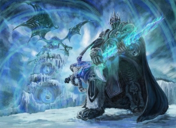 Warcraft Art рисунок. Азерот. Зимний