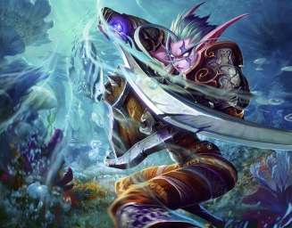 Warcraft Art игра, красочный рисунок