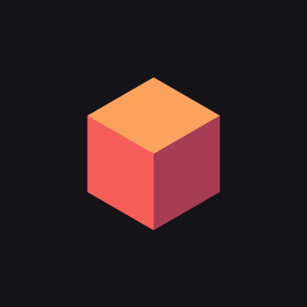 Куб, кубики, gif анимация