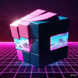 Кубик рубик, арт 2