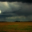 Тучи, поле, облака, Россия