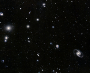 Скопление галактик Форнакс