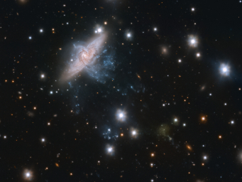 Спиральная галактика, фото
