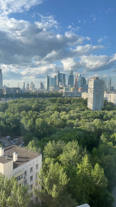 Москва. Фото. Вид с высоты